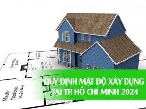 quy định mật độ xây dựng