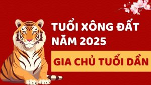 Xông đất 2025 gia chủ tuổi Dần
