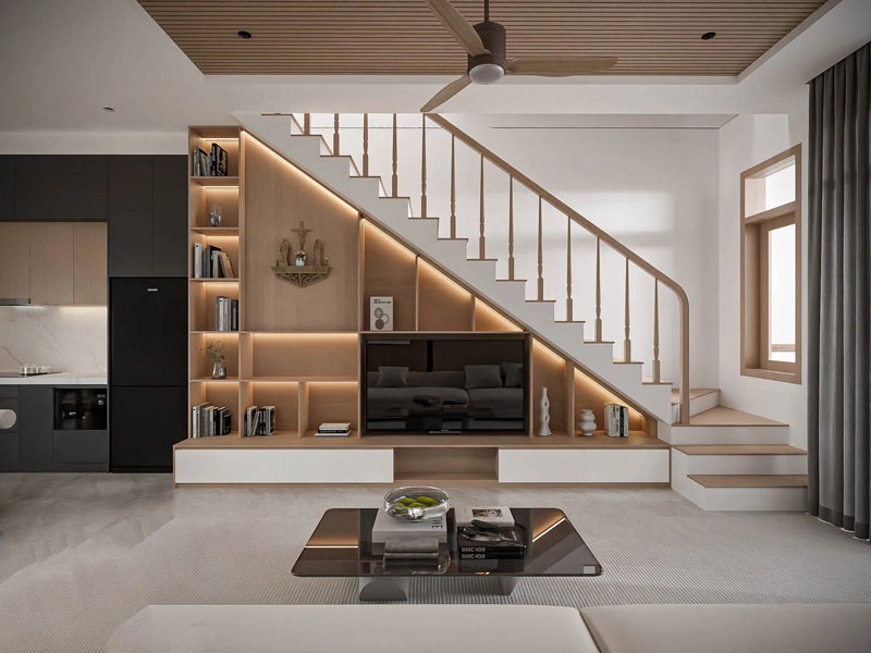 Cách tính xây bậc cầu thang